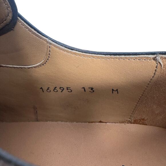 Magnanni For Neiman Marcus Double Monk Strap Loafers Men’s 13 M Brown Shoes New - Picture 9 of 9